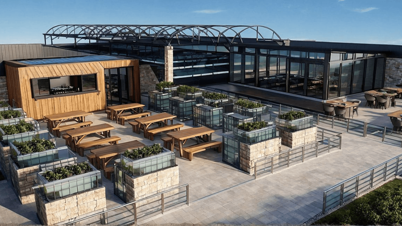 Eco-tourism village with green-roof pavilions in Juhor al-Deek, Gaza – Veranda Design